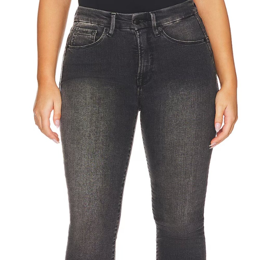 Good  American Good Classic Skinny Jeans in Black263 size 15